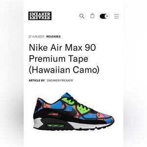 Nike Air Max 90 Premium Tape 2013 size 12